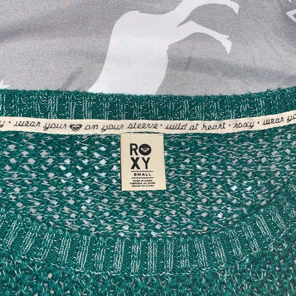 knit green sweater from Roxy! - Picture 2 of 3